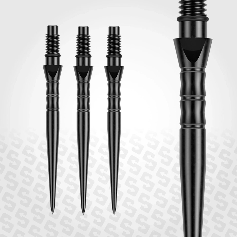 Winmau Switch Steel Tip Points - Wave Black 40mm