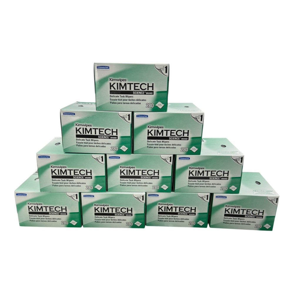 Kimtech Kimwipes 34155 Delicate Task Wipers Pack of 10