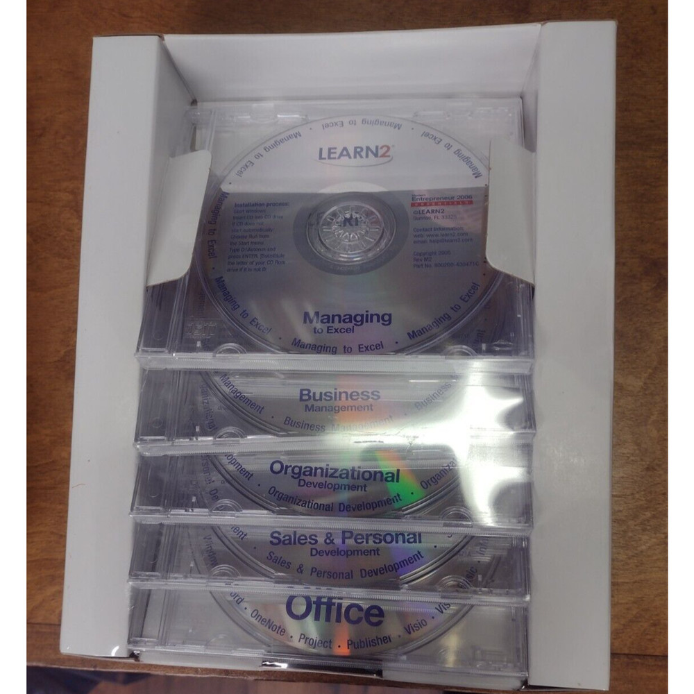 Learn2 Modern Entrepreneur 2006 Essentials-NEW