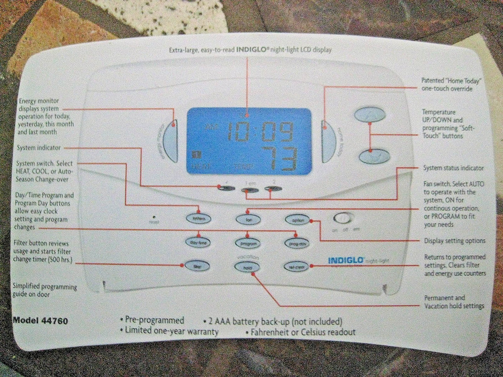 Carrier SYSTXCCITN01-A Version 10 Infinity Touch Programmable Thermostat NICE