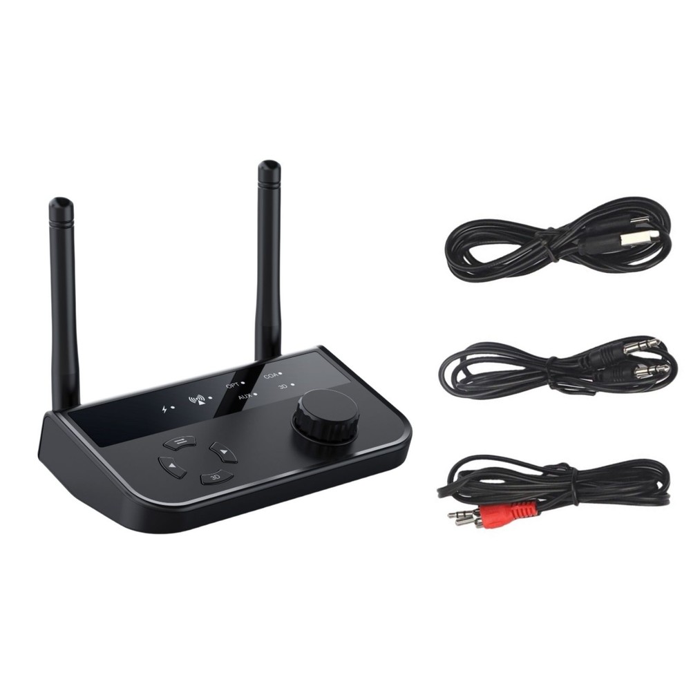 1* Bluetooth 5.3 Receiver With two way interface supports plug and play