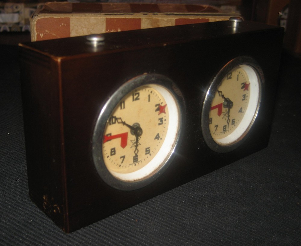 Vintage Alpha German Chess Clock Timer Model # 522