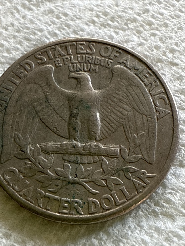 1977 Washington Head Quarter Error Strike Filled D