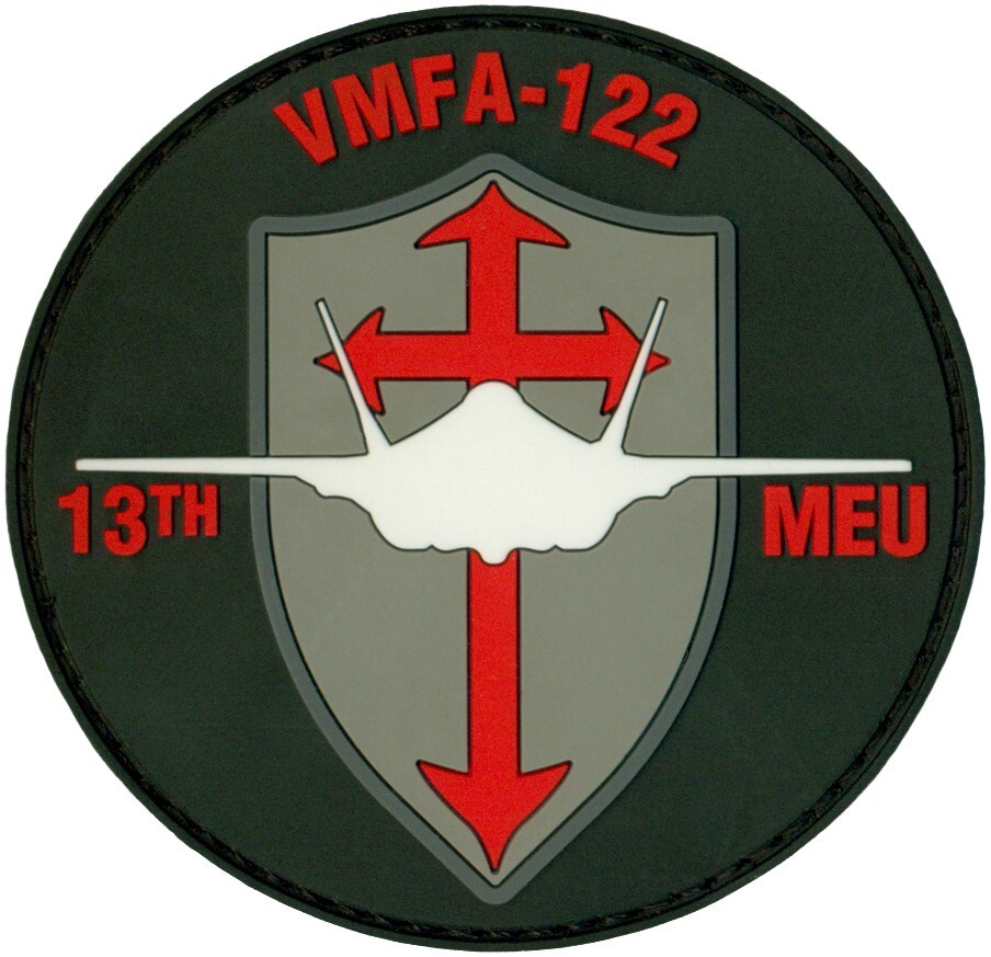 USMC MARINE FIGHTER ATTACK SQUADRON 122 (VMFA-122) – 13th MEU PATCH