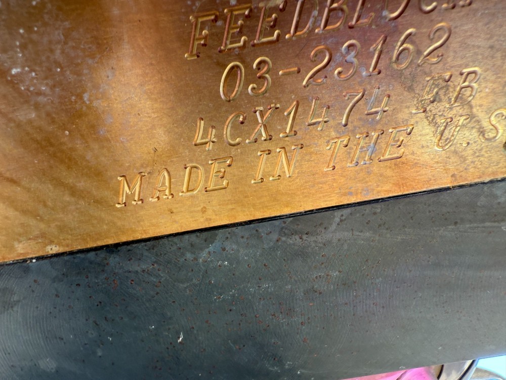 Used Static Mixer Feedblock for PTI Sheet Extruder