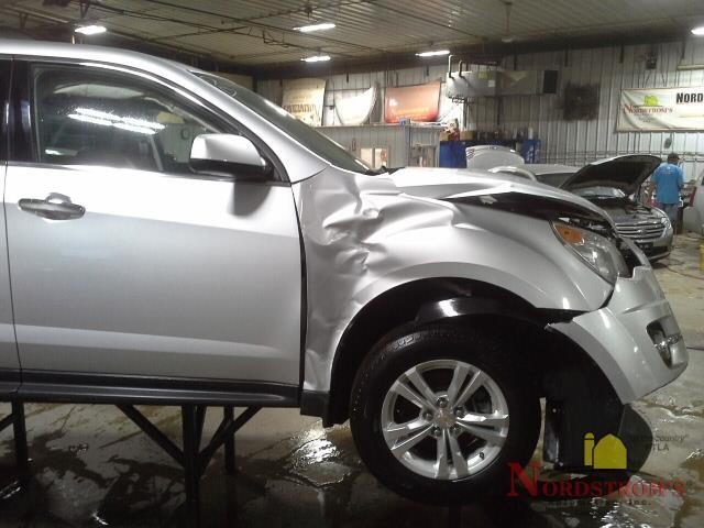 2012 Chevy Equinox Driver Front Headrest Only Gray Leather