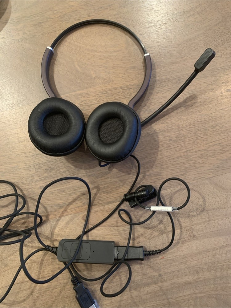 JPL BL-053+P Headset, With Case, Extra Pads, Hook. New