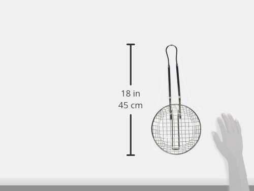 Culinary Basket 8-Inch Diameter Coarse Mesh Medium Nickel