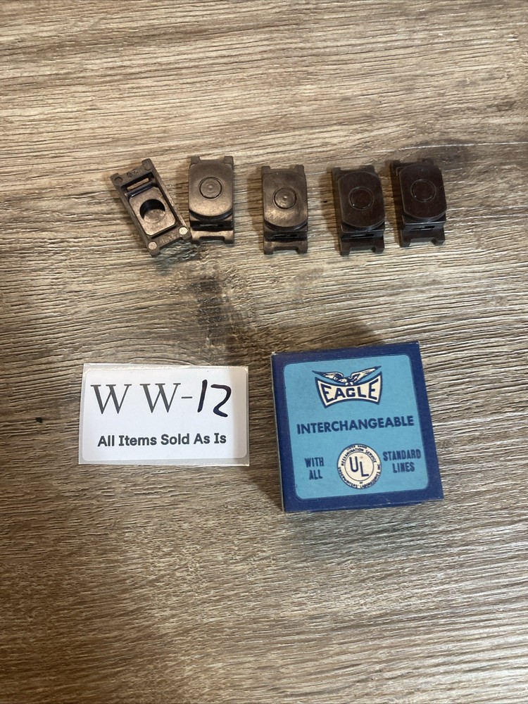 Eagle Interchange Line Blank Insert 935 Brown 5 Pack Vintage