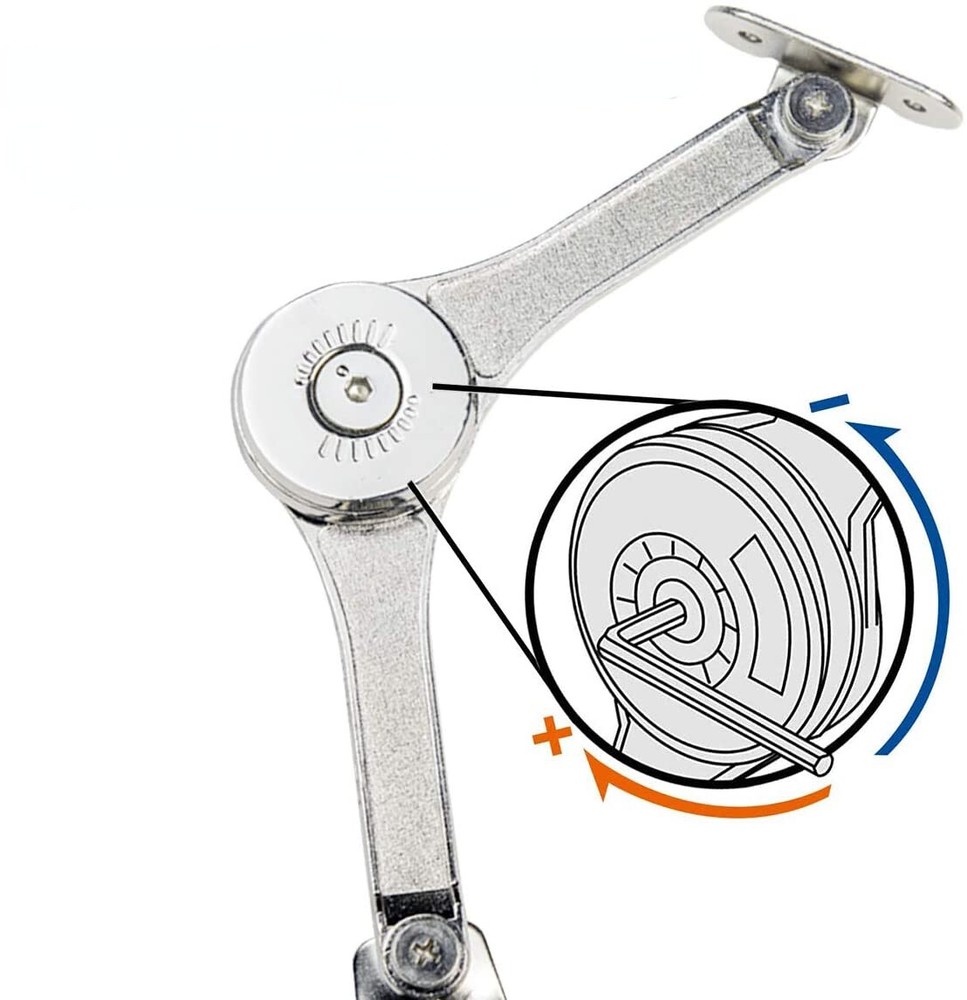 2Pcs Lid Support Hinge Random Angle Lid Stays Toy Box Hinges Soft Close