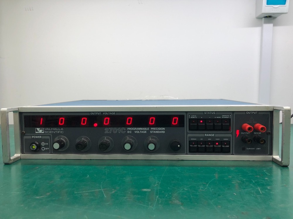 Valhalla 2701C Precision Programmable DC Voltage Standard/Calibrator