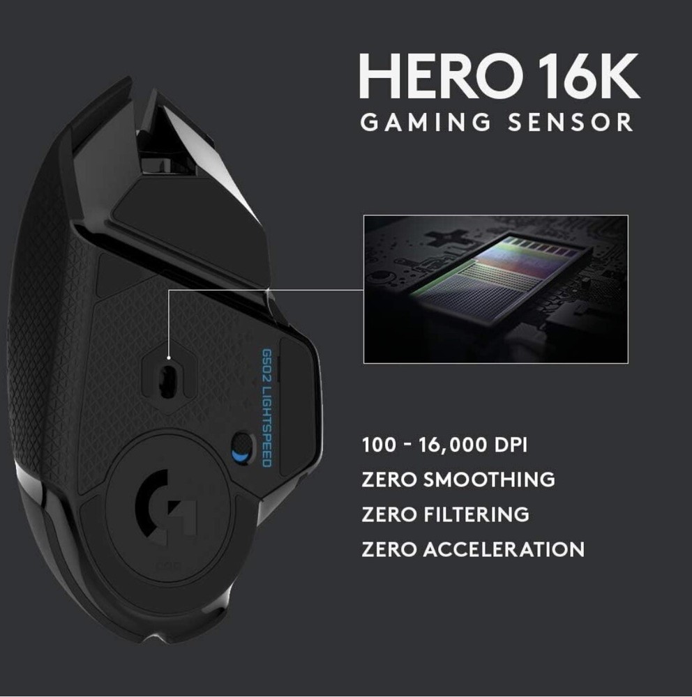 Logitech G935 Headband Gaming Headset - Black / Blue