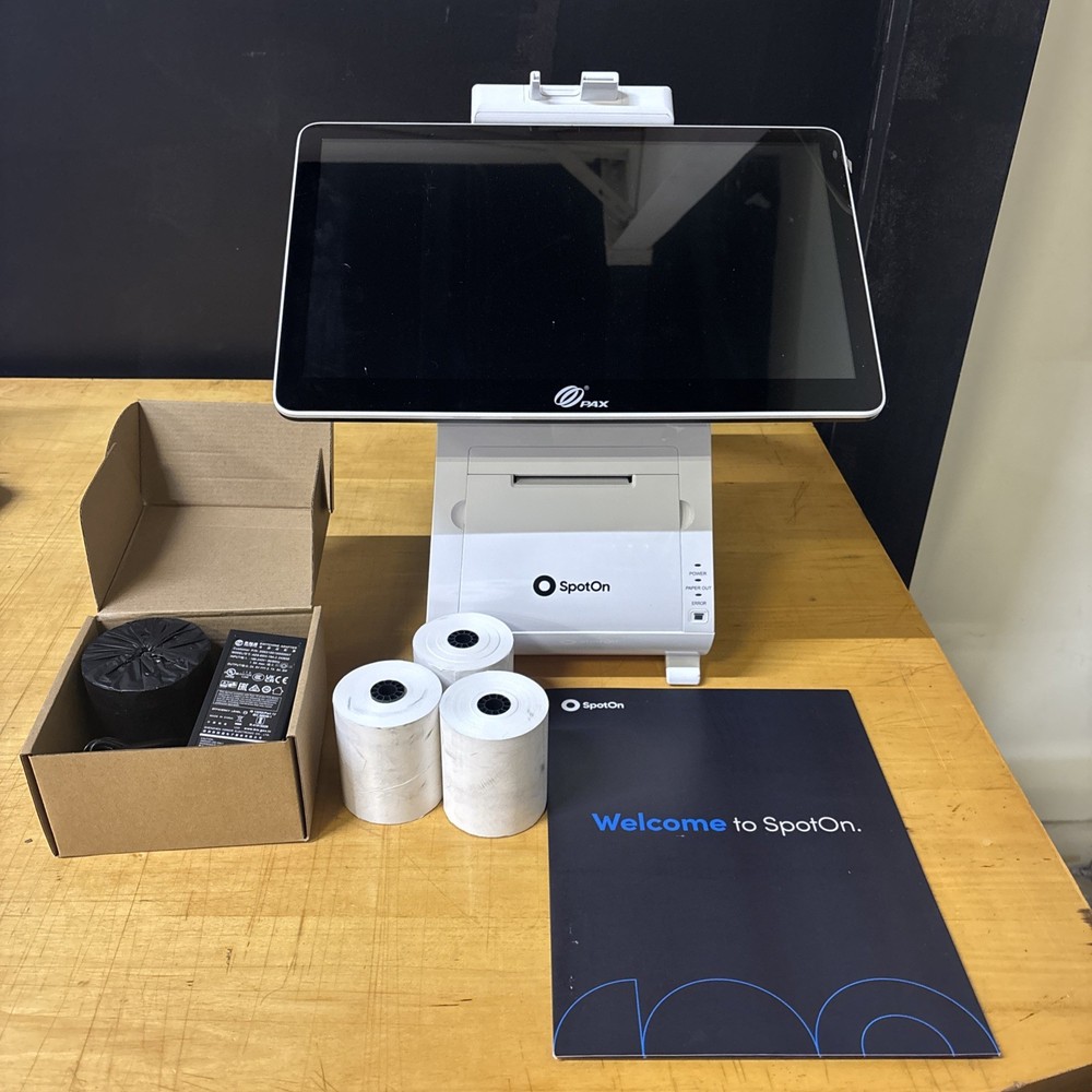 PAX E800 POS System SpotOn NEW #2422