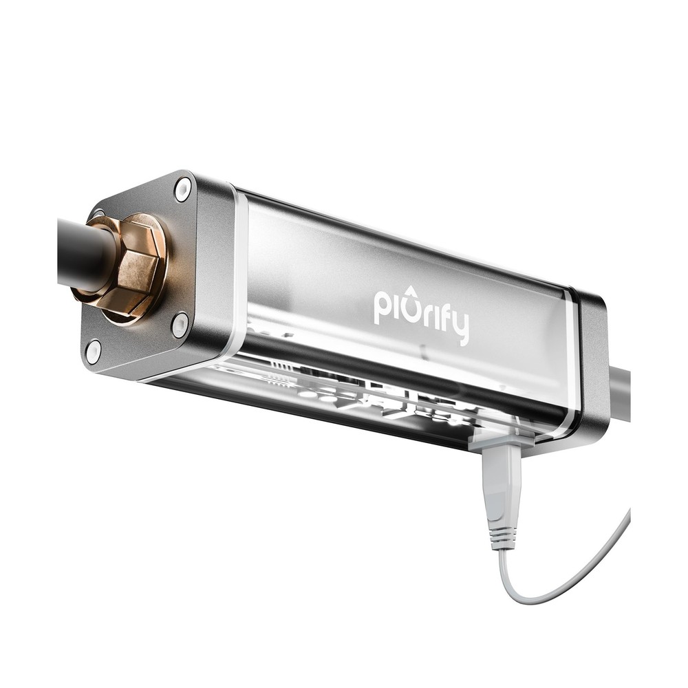 PIURIFY In-Line Whole House Water Descaler Salt Free 168V Extreme Hard Water