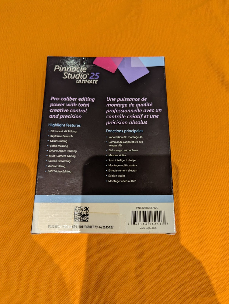 Pinnacle Studio 26 Ultimate New RETAIL BOX