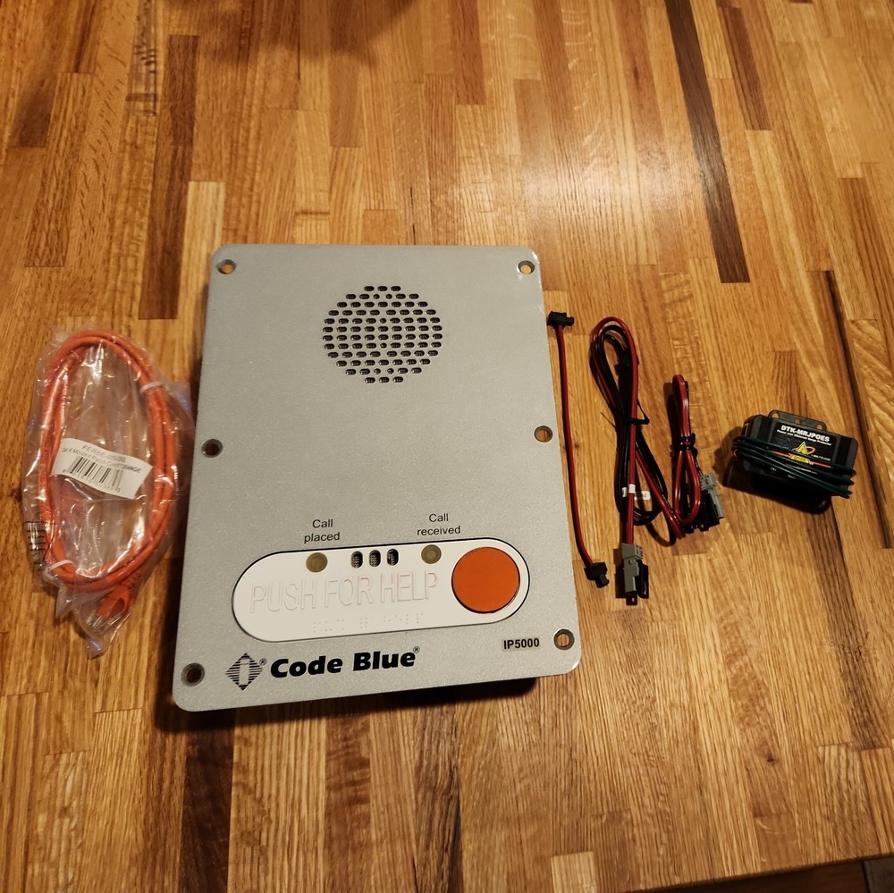 Code Blue IP5000 Code Full Duplex Phone Intercom
