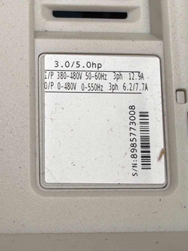 Control Techniques Unidrive M M701-034 00062 A101 01 AB100 - 3.0 - 5.0 HP