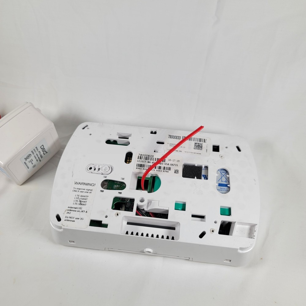 ADT Wireless Security Alarm System Control Panel 3G2075-SM-NA - With Power Cord