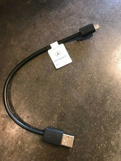 MERCEDES BENZ MB MEDIA INTERFACE CABLE MICRO USB ANDROID SAMSUNG 2228204415
