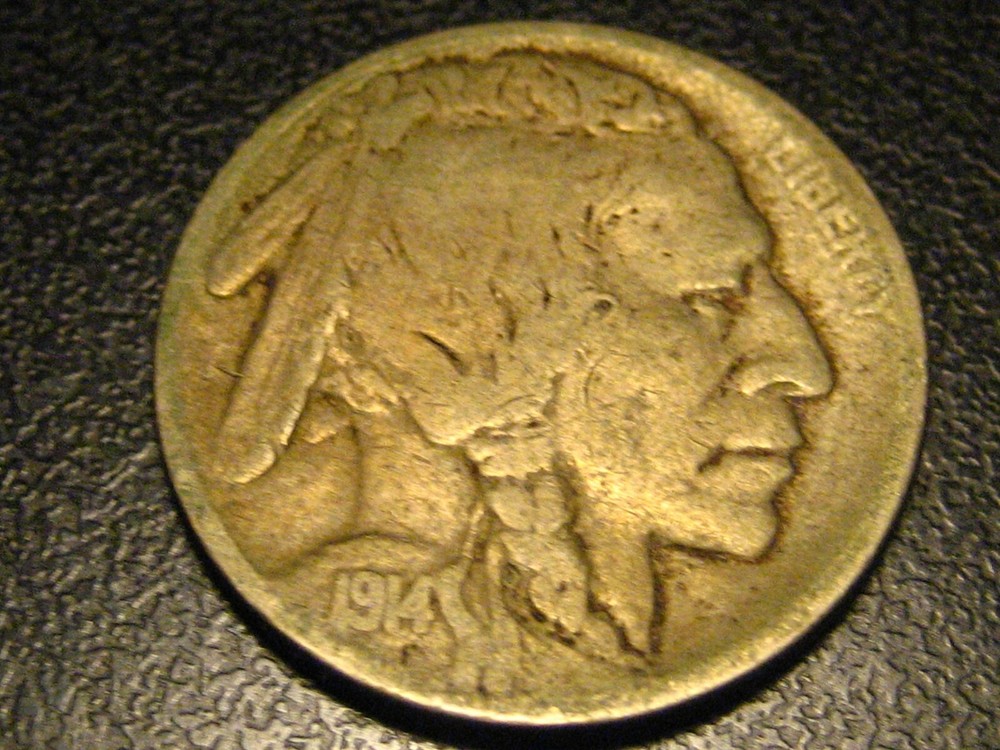1914-S Buffalo Nickel Fine # 1