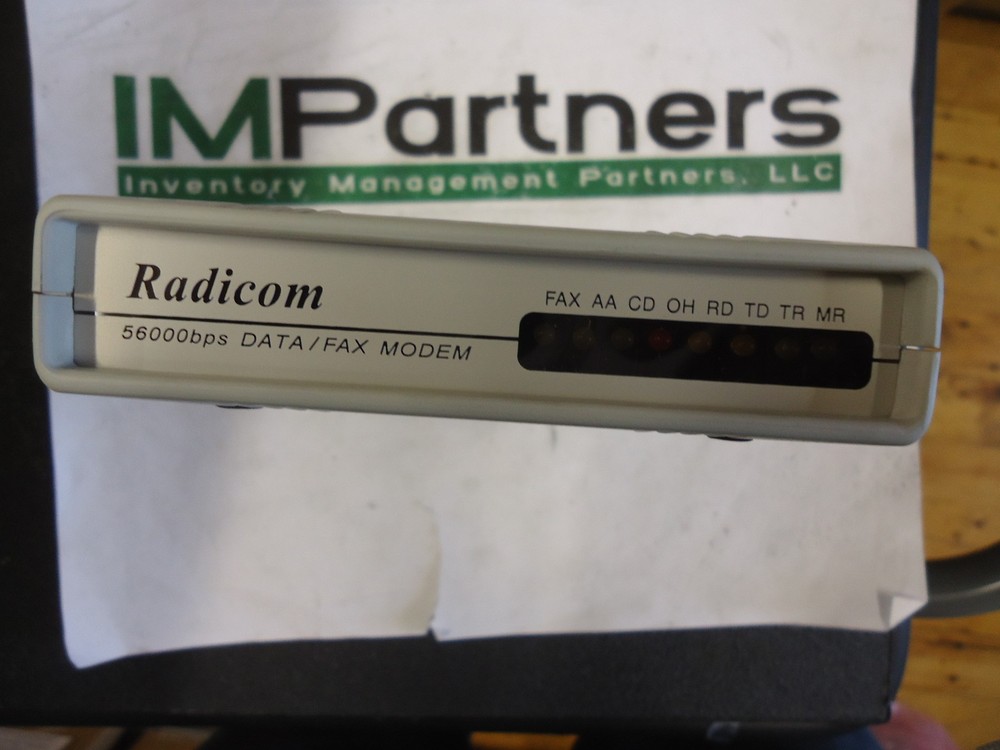 New, Radicom, 5610-SAC, Data Fax Modem 56000bps