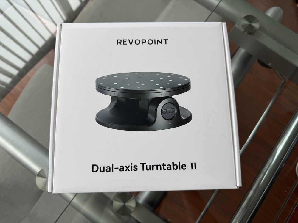 Revopoint MINI 2 3D Scanner + Dual-Axis Turntable Bundle – High Precision