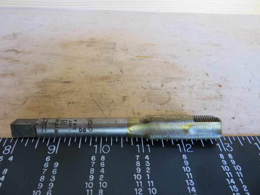 5/8-18 (.008 undersized ) Winter HS 4-Flute Hand Tap (#280-100)