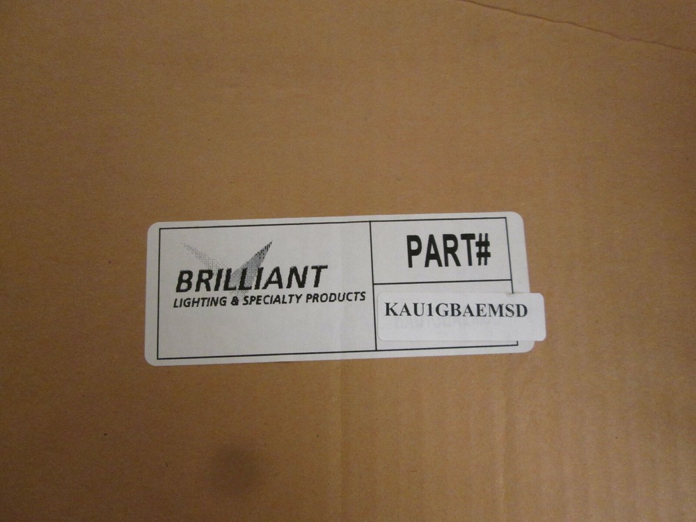 Brilliant KAU1GBAEMSD Exit Sign Green