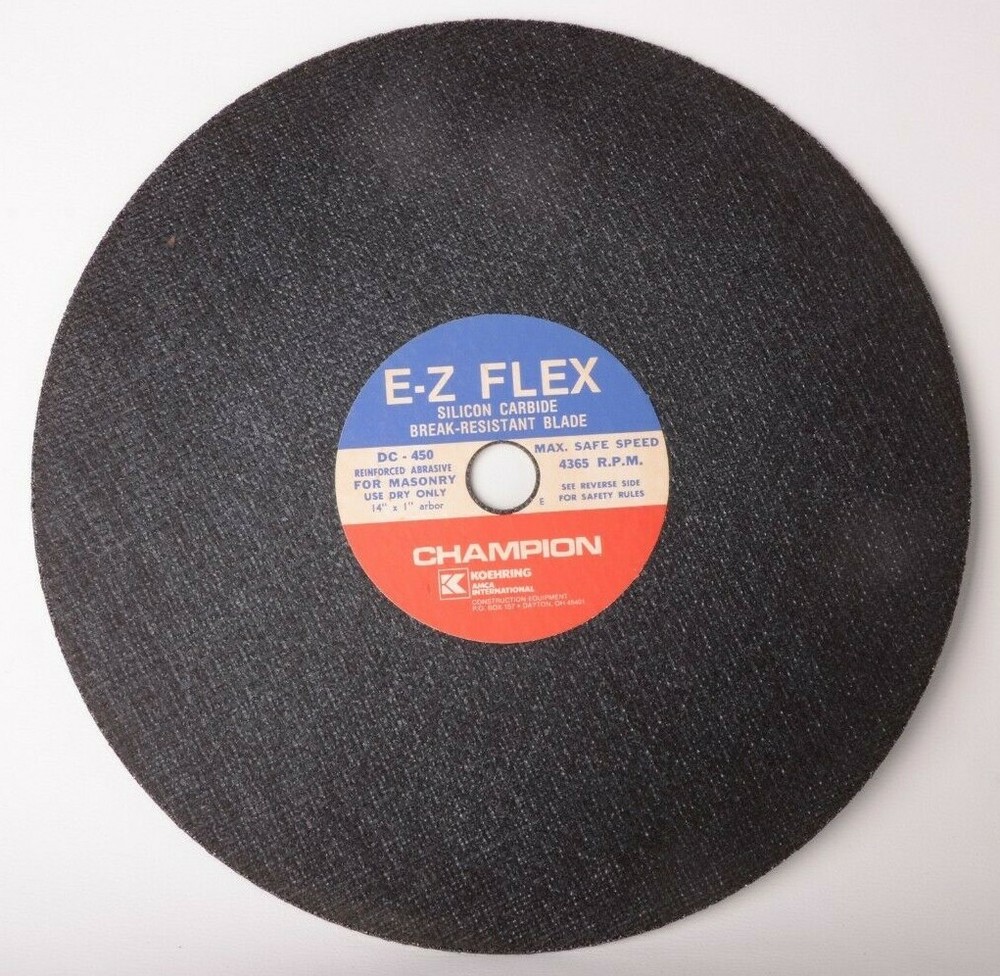 14" x 1/8" x 1" Concrete Masonry Abrasive Blade (5-Pack)