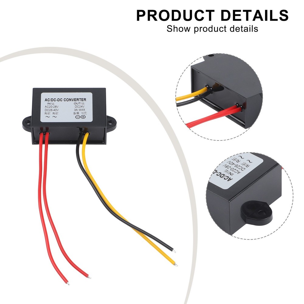 Simplify Your Electrical Needs with This Efficient 3A Power Adapter Unit