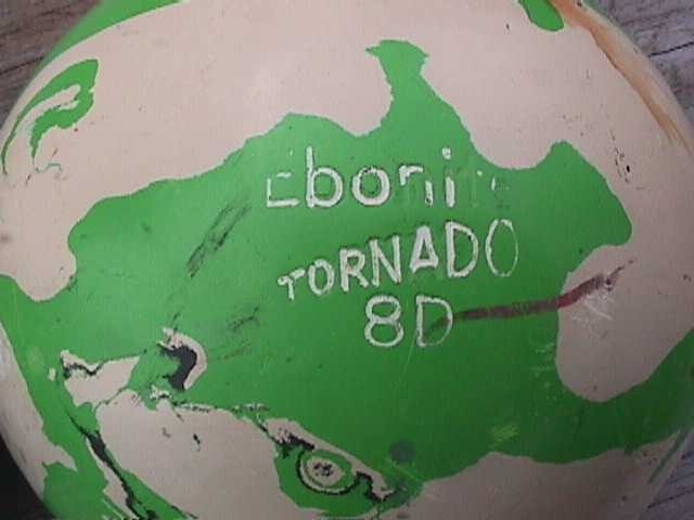 Ebonite Tornado Duckpin Bowling Balls
