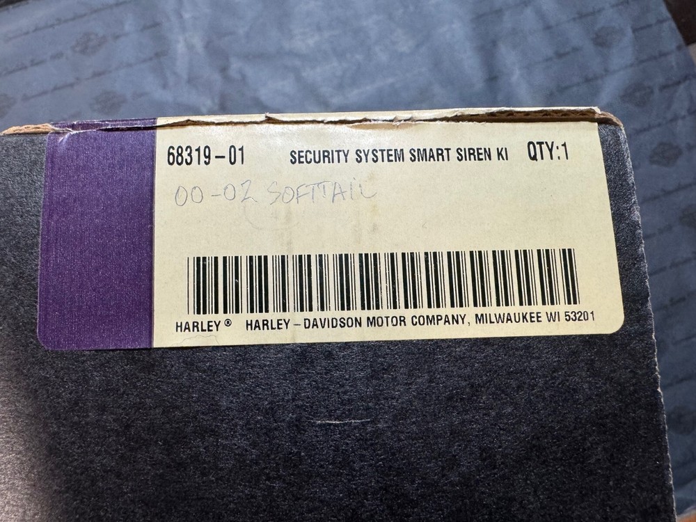 HARLEY-DAVIDSON SOFTAIL SECURITY SYSTEM SMART SIREN KIT
