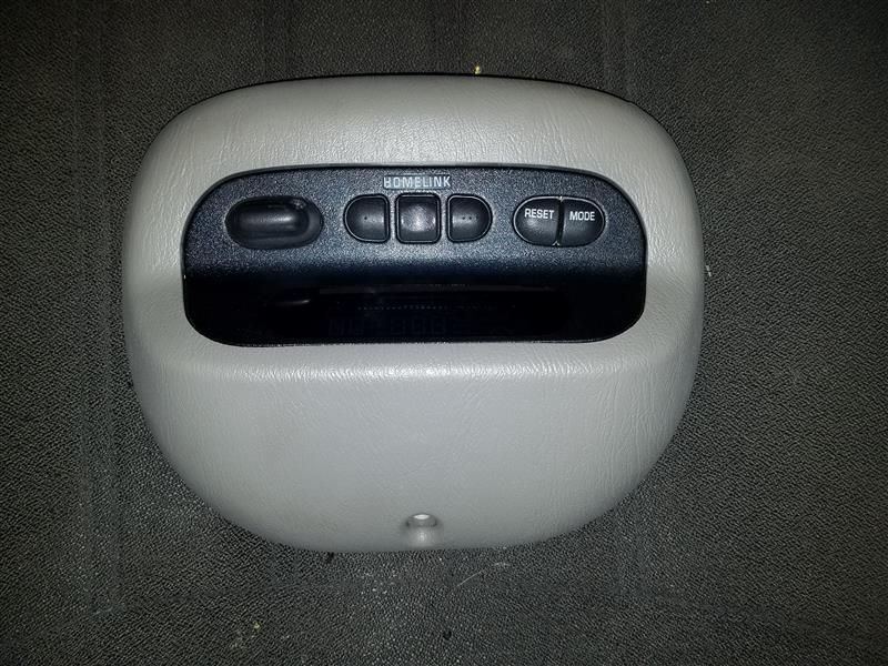 2001 IMPALA ROOF MOUNTED INFORMATION SCREEN COMPASS GRAY TRIM