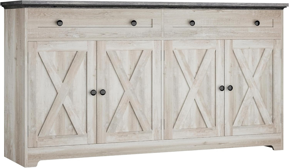 Buffet Cabinet with Storage, Sideboard Storage Cabinet with Drawers, Coffee Bar