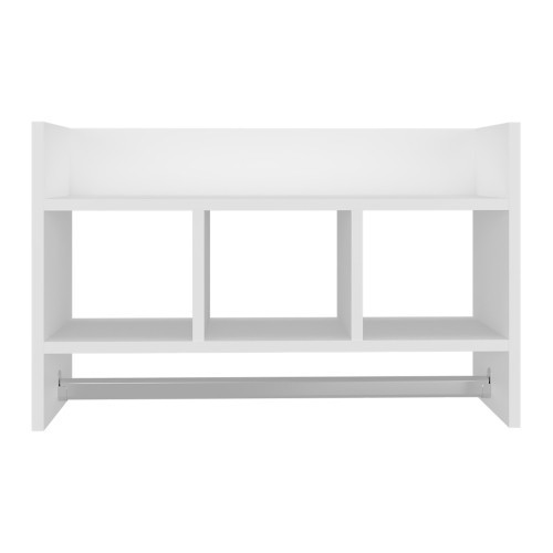 Bathroom shelf With a towel rack, open shelves and storage space