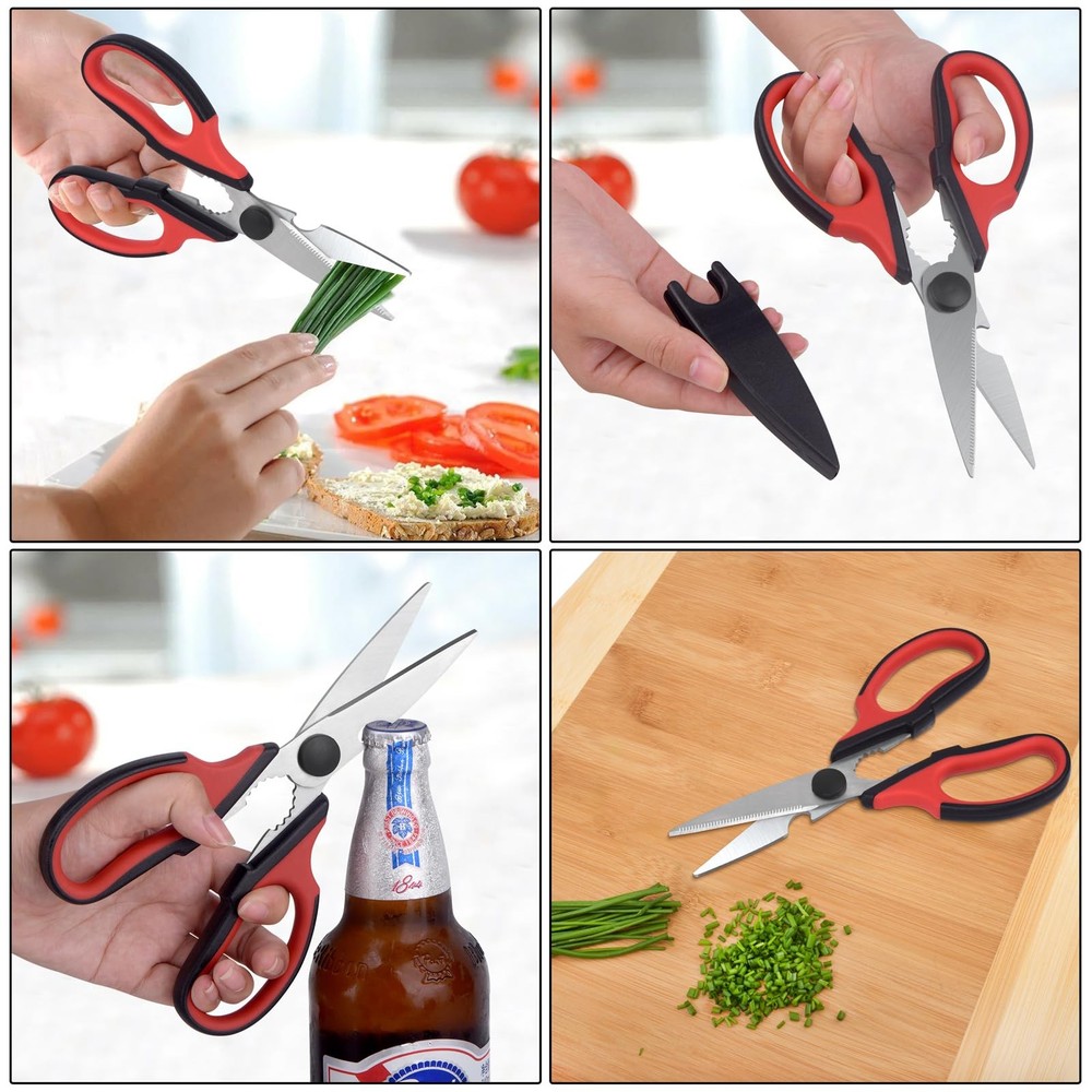 Left Handed Kitchen Scissors, Left Hand Kitchen Poultry Shears Tools All Purpos