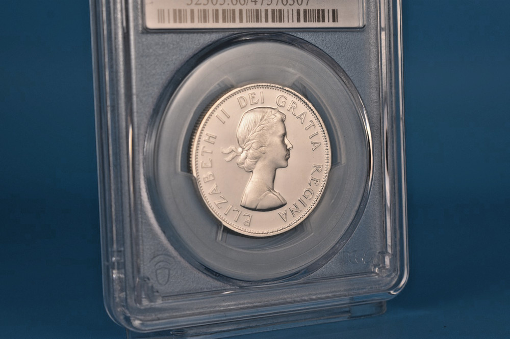 1962 Canada 50 Cent Silver PCGS PL66 Half Dollar #47576307