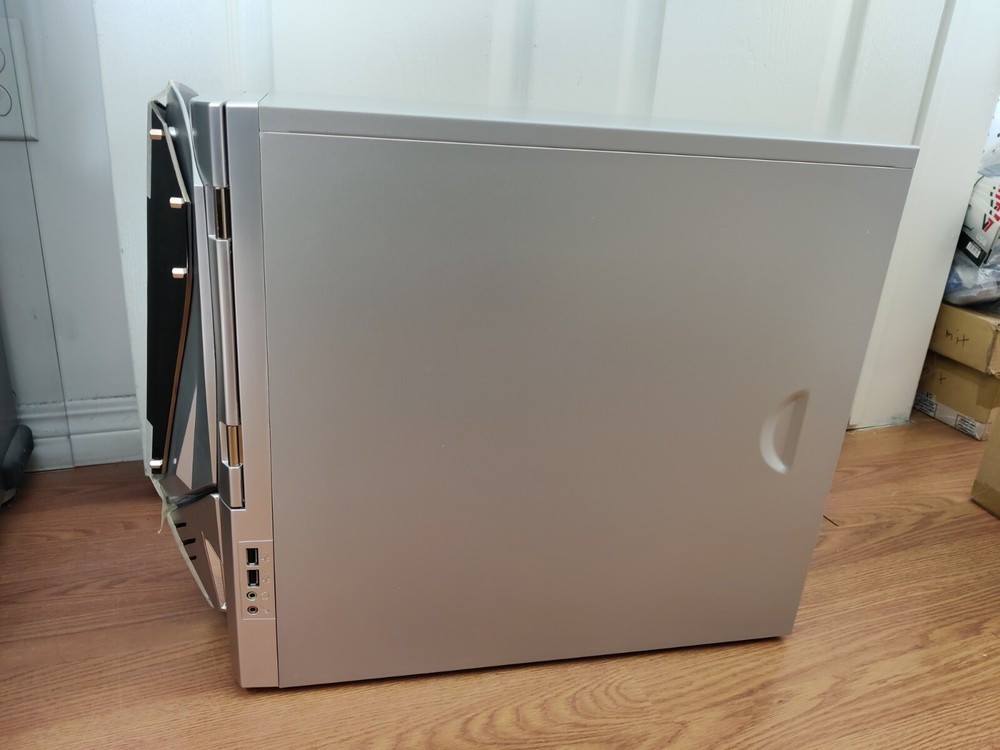Brand New NZXT Nemesis Silver Chassis for retro computer build