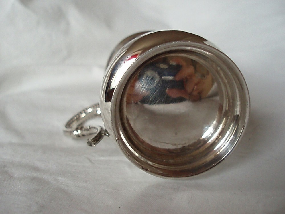 VICTORIAN MUG STERLING SILVER SHEFFIELD 1872