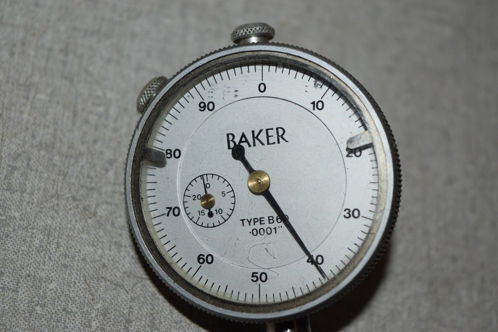 BAKER B60 Dial Indicator .0001"
