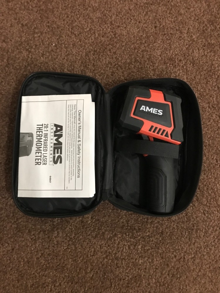 Ames instruments 20:1 Infrared laser thermometer