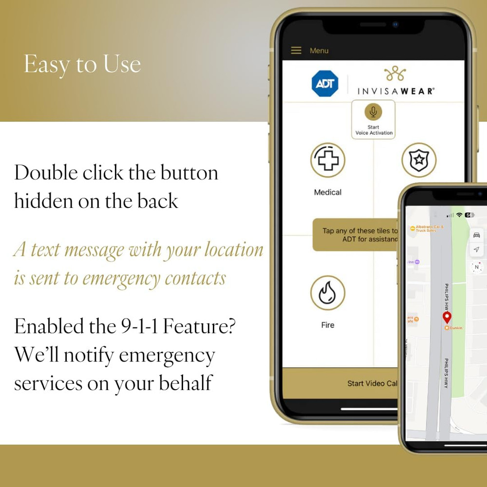 Smart Jewelry - Personal Safety Device - Keychain