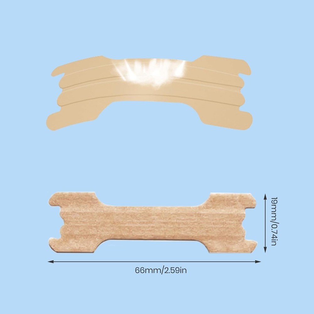 Upgraded 150 Counts Nasal Strips - Safe, Comfortable, Snoring Solution 66mm