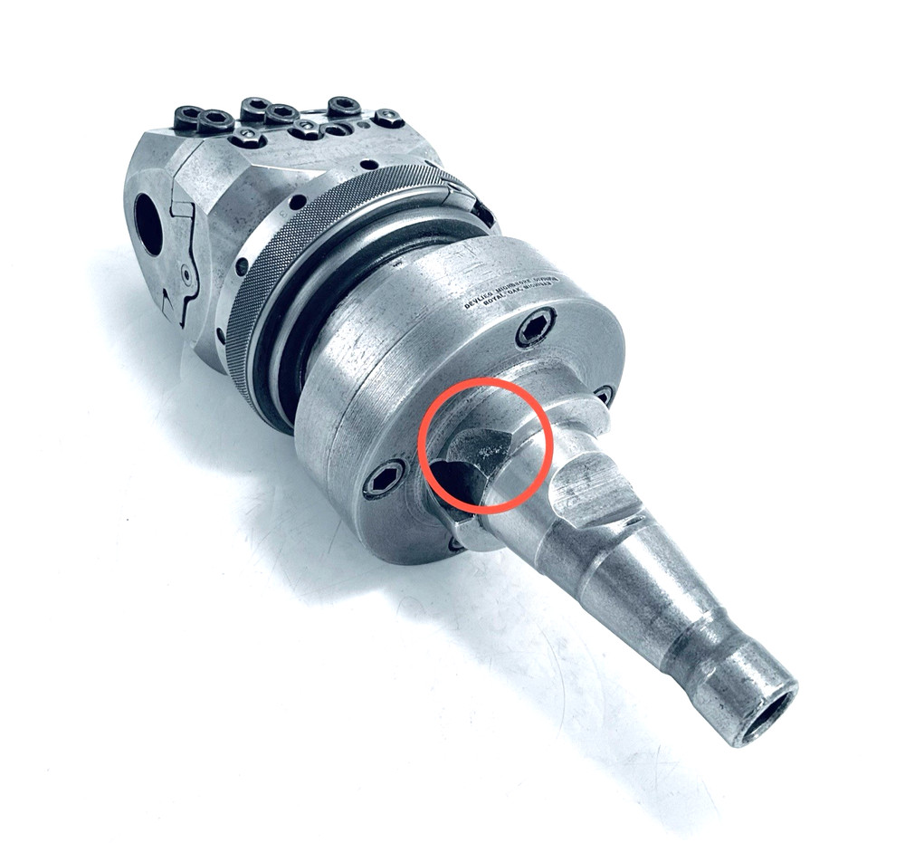 WOHLHAUPTER # UPA4 MICRO ADJ. BORING HEAD 40M-ADD Shank w/Box & Access. *GOOD