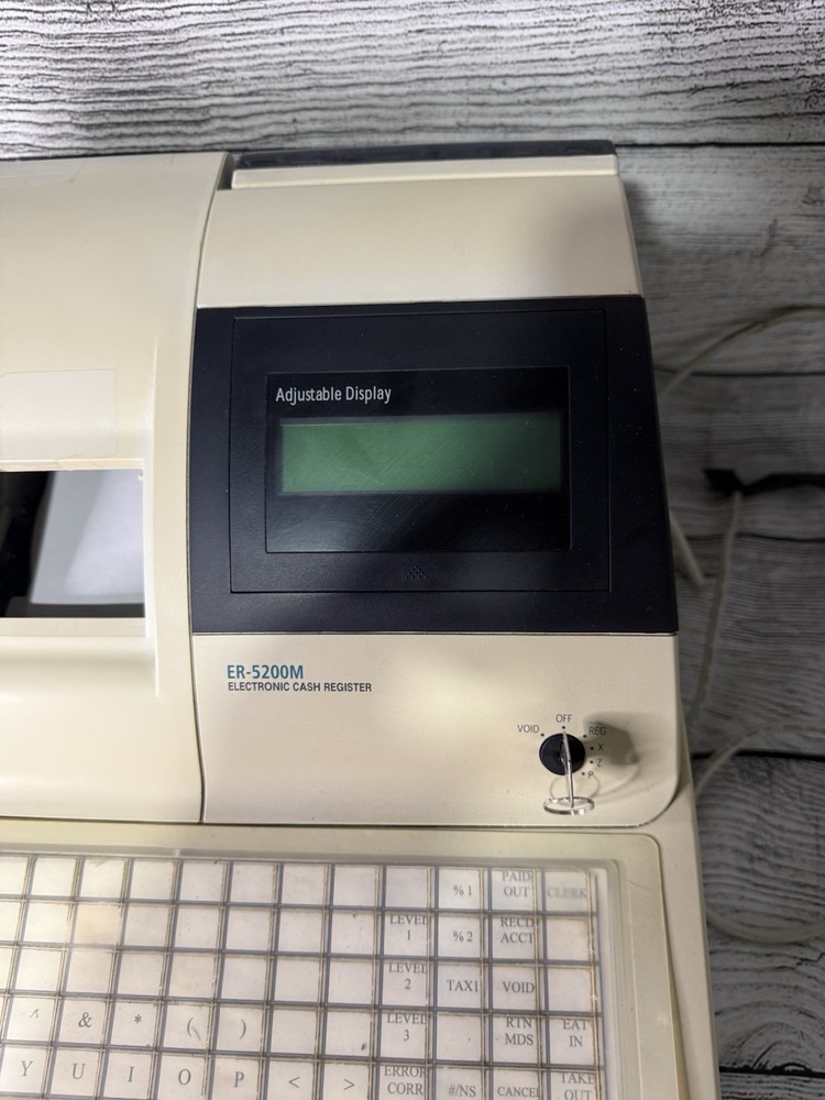 SAM4S ER-5200M Electronic Cash Register 🔥 Tested