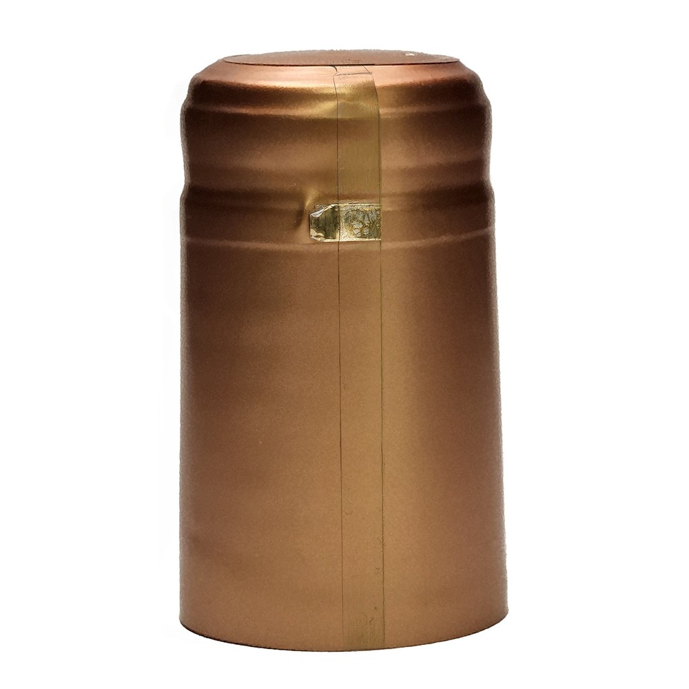1 X Bronze PVC Shrink Capsules- 30 Per Bag