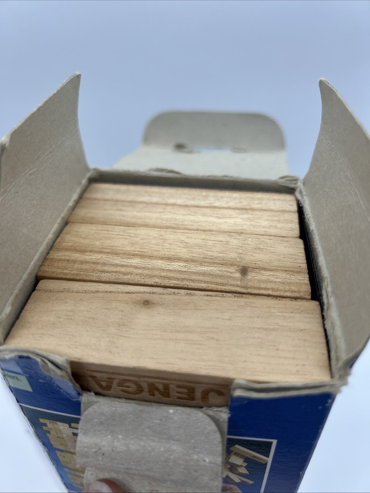 Vintage 1988 Original Jenga Game Retro Complete