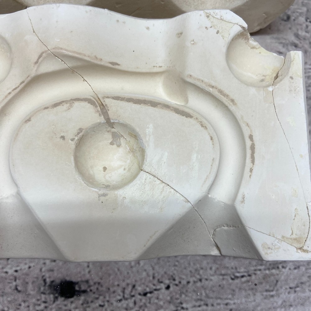 Ceramic Slip Casting Mold Double Leaf Dish Handle Holland #H-264