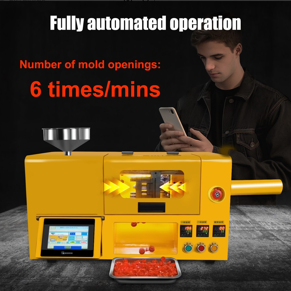 1500W Plastic Injection Molding Machine For PP PC ABS Products Molding Machine