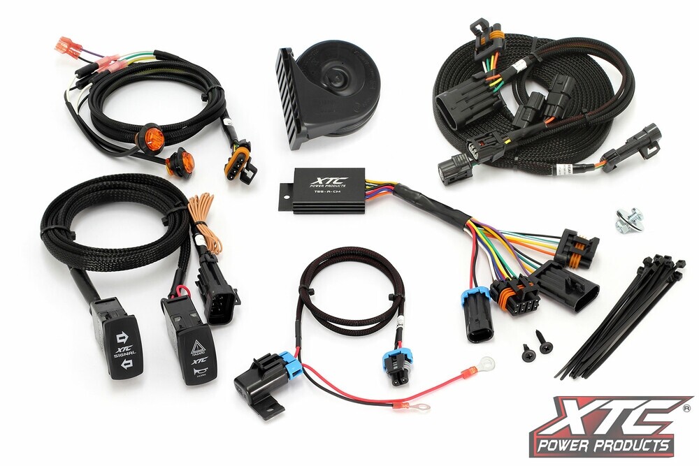 XTC Power Products Indicator Complete Automatic Turn Signal Kit ATS-KAW-SV3
